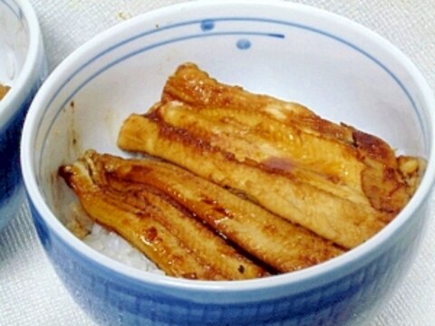 寿司ネタをフライパンで♪　「炙りあなご丼」